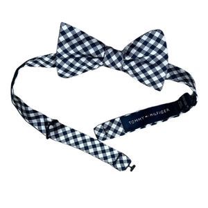 Gingham kids Bow tie